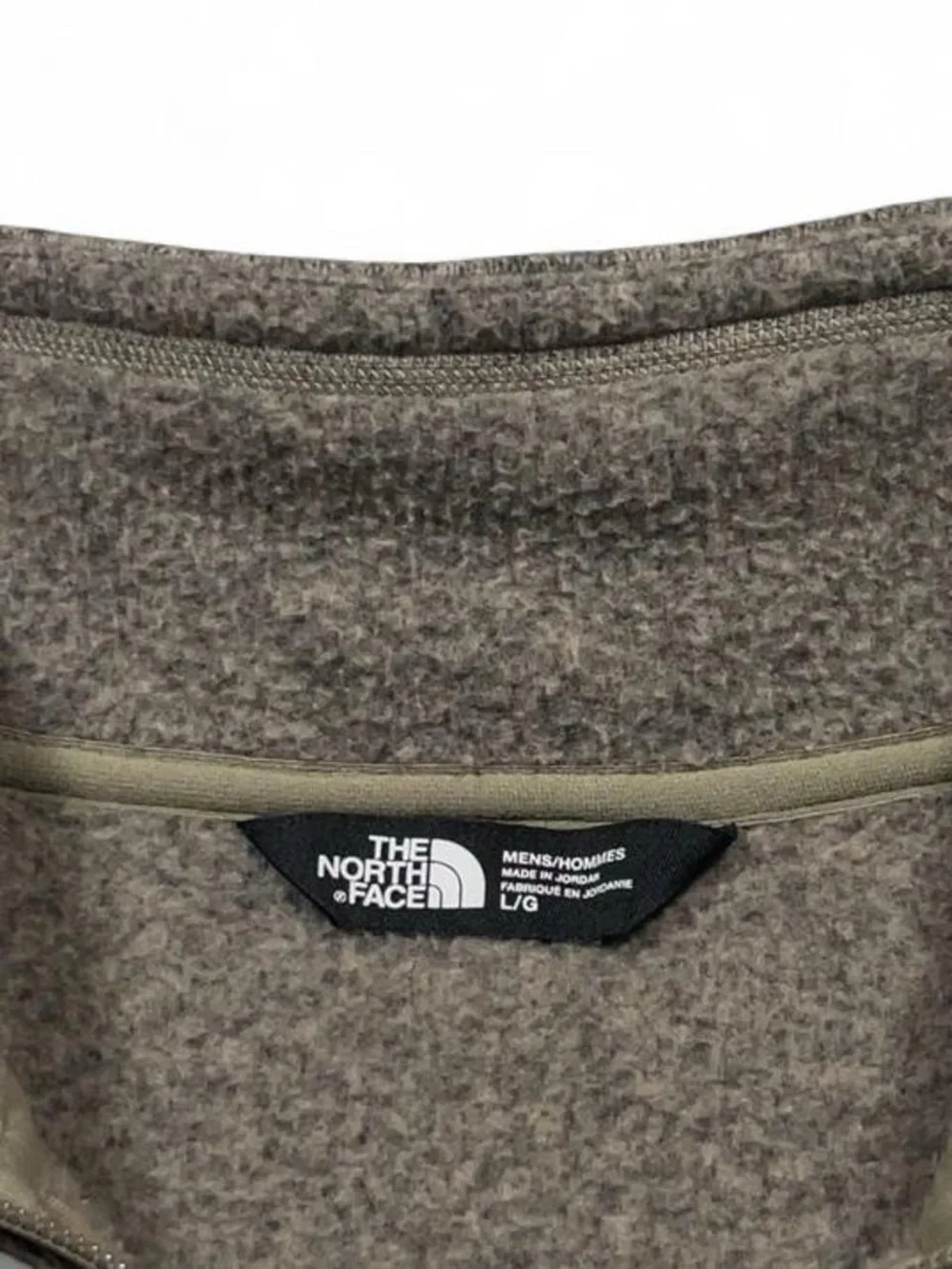 NWOT! The North Face Gordon Lyons Quarter Zip Brown Sweater Men’s Size L Q-Zip